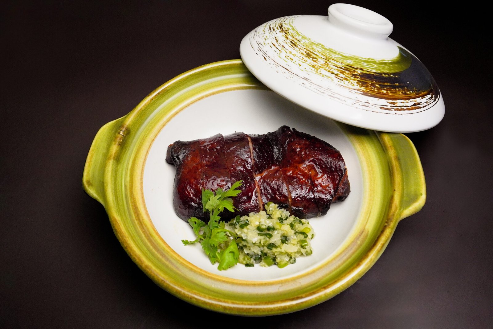 お茶薫るクリスピーチキン