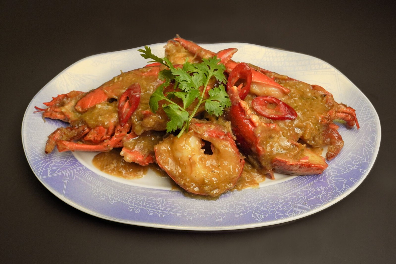 オマール海老のXO醬炒め