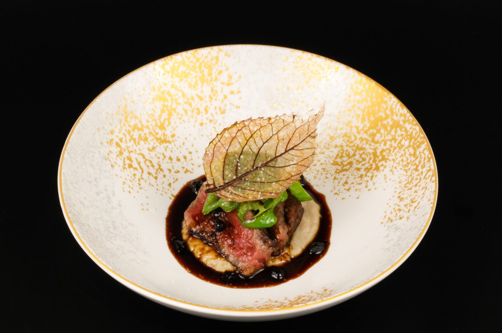 和牛ヒレステーキ豆鼓ソース