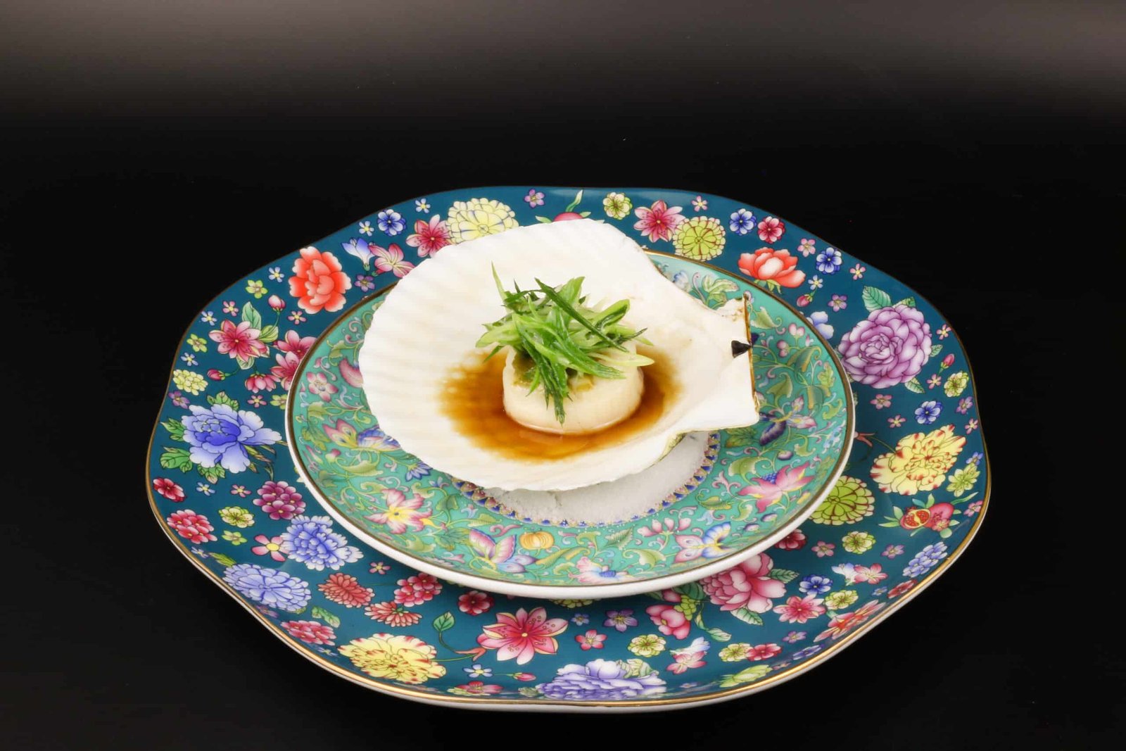 帆立貝の香り蒸し